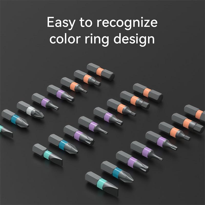 24 in 1 Magnetic Screwdriver Set DIY Ratchet Screwdriver Set Multi Drive Set with Detachable Portable Precision Repair Tool Kit