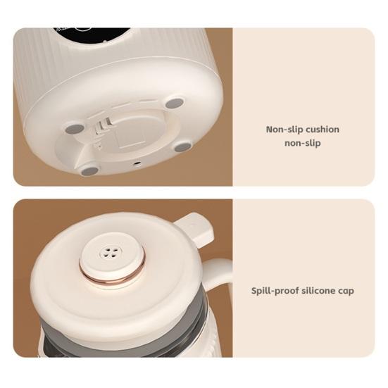 Aparat pentru lapte de soia 1200ml Mașină automată pentru lapte de nuci cu 12 lame Eficient Grinder pentru lapte de soia pentru lapte vegetal de casă