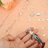 200Pcs DIY Sun Catchers Making Set Craft DIY Suncatchers Making Set for Adult