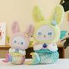 Cute Mermaid Rabbit Plush Toy Girl Birthday Gift Sleeping Pillow Activity Gift Bay Window Decoration