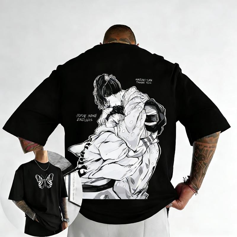 Ghostblade Anime Mens Tshirt 2026 SpringSummer New Y2K Super Style Mens and Womens Streetwear S