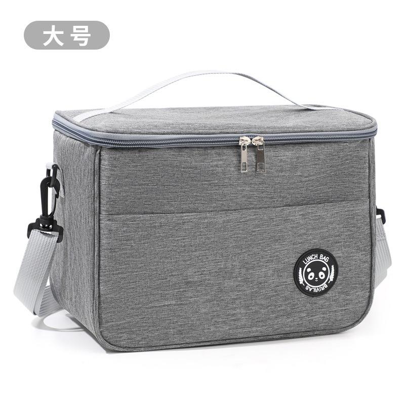 Amaz Ice Cube Folding Ice Bag Thickened Thermal Insulati Bag Picnic Bento Portable Work with Meal Lunch Fresh-keeping Bag