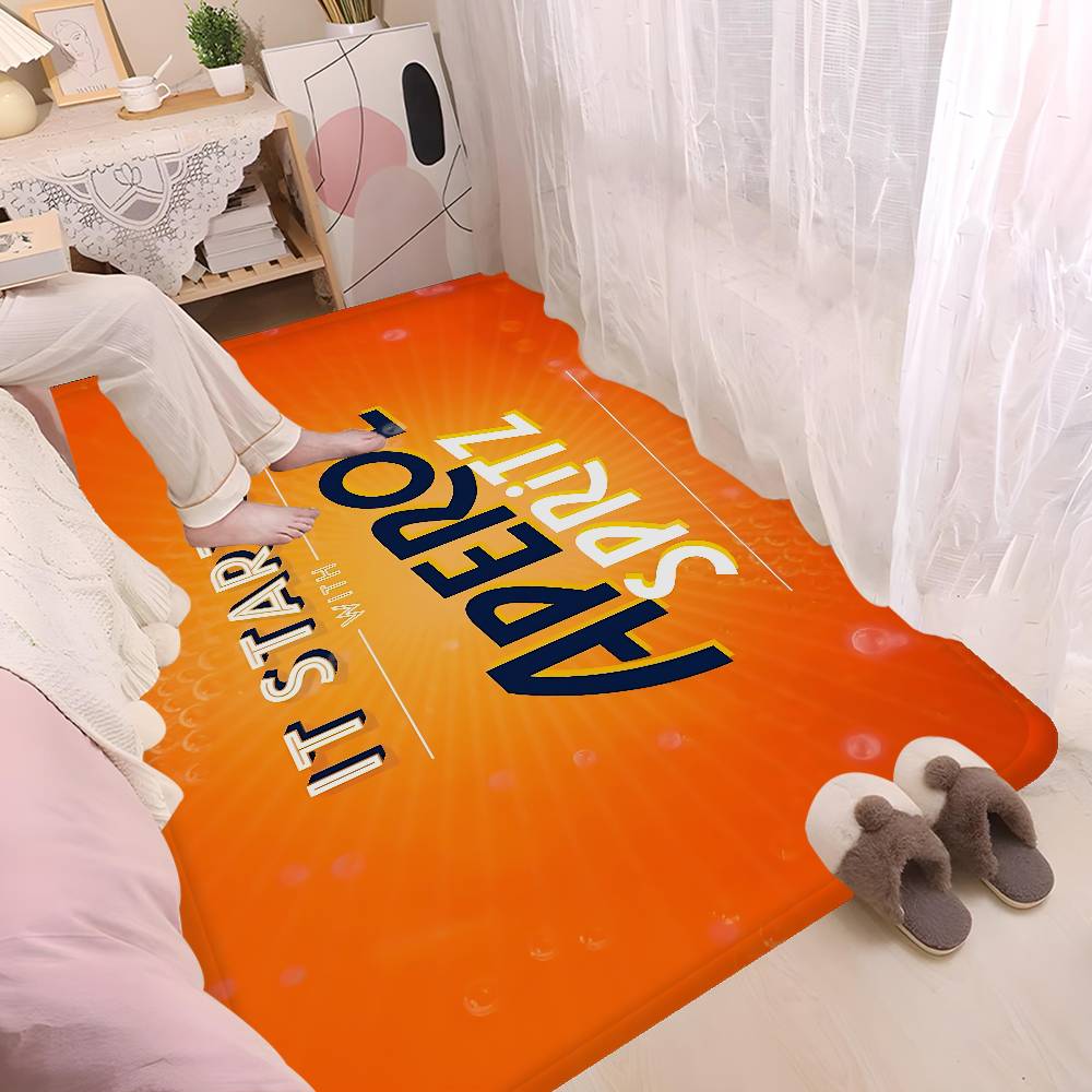 Tappetino da Bagno A-Aperol S-Spritz Antiscivolo Assorbe Acqua Striscia Lunga Cuscino Tappetino da Camera da Letto Zerbino di Benvenuto