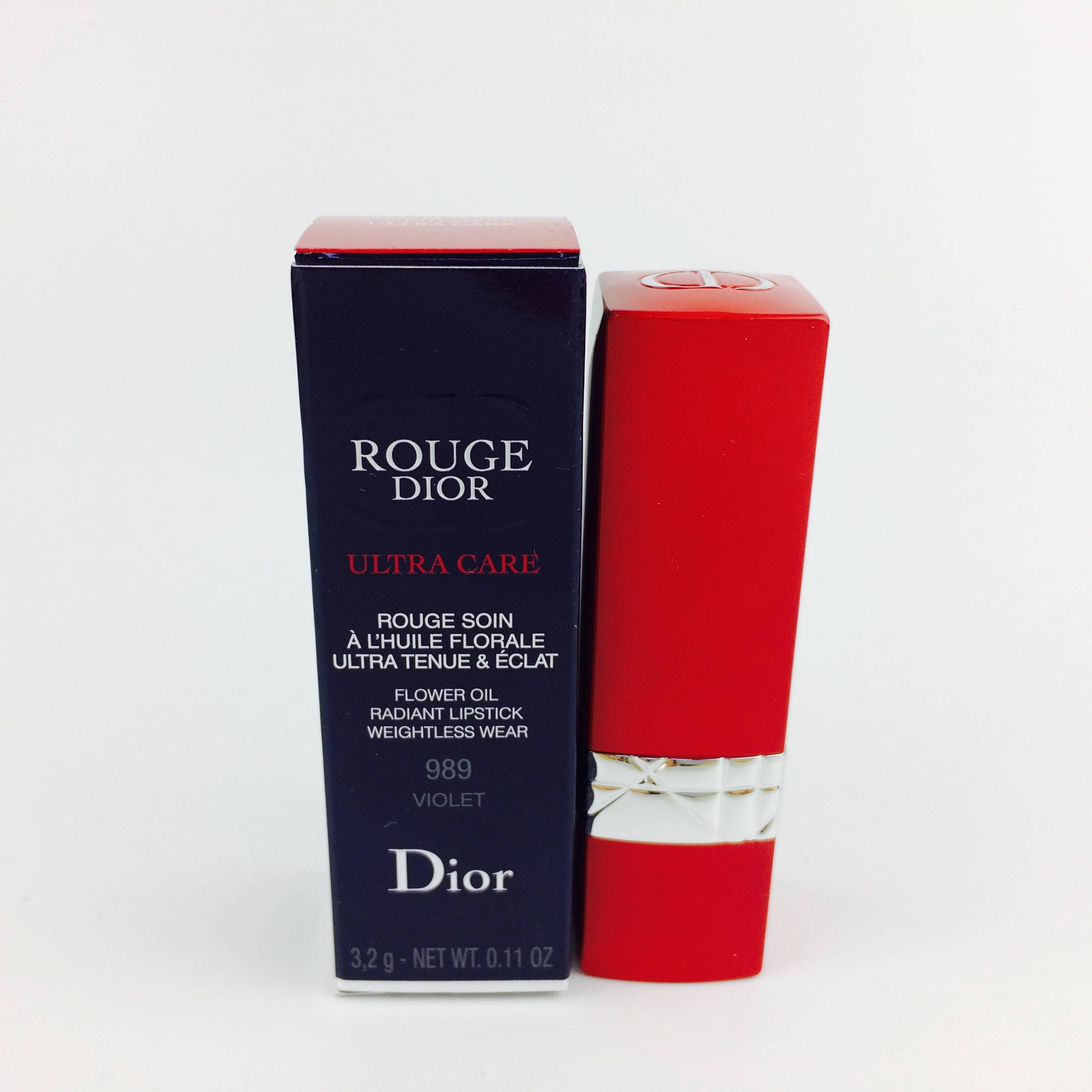

Dior Rouge Ultra Care Flower Oil Radiant Lipstick Lipstick 989 Violet 3,2 г