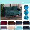 Plush Stretchable Sofa Cover Slipcover Great Elasticity Wrinkle Resistant