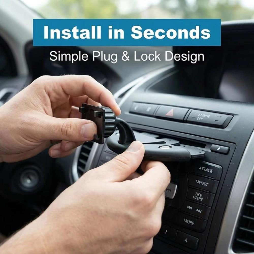 Adjustable CD Slot Car Phone Mount Universal Car Cell Phone Bracket Car Play