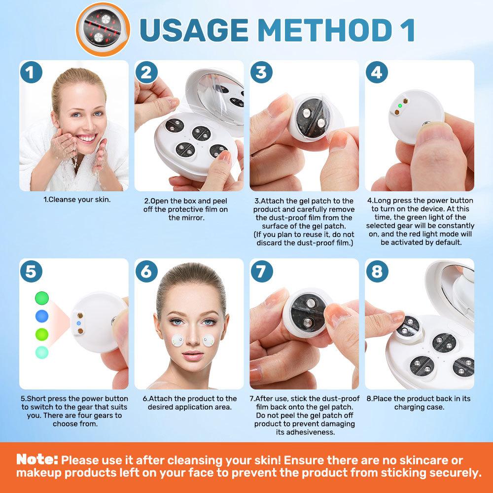 EMS Facial Massage Lifting Firming Anti-Wrinkle Remove Double Chin Microcurrent Massager SPA Skin Care Eye Massager Beauty