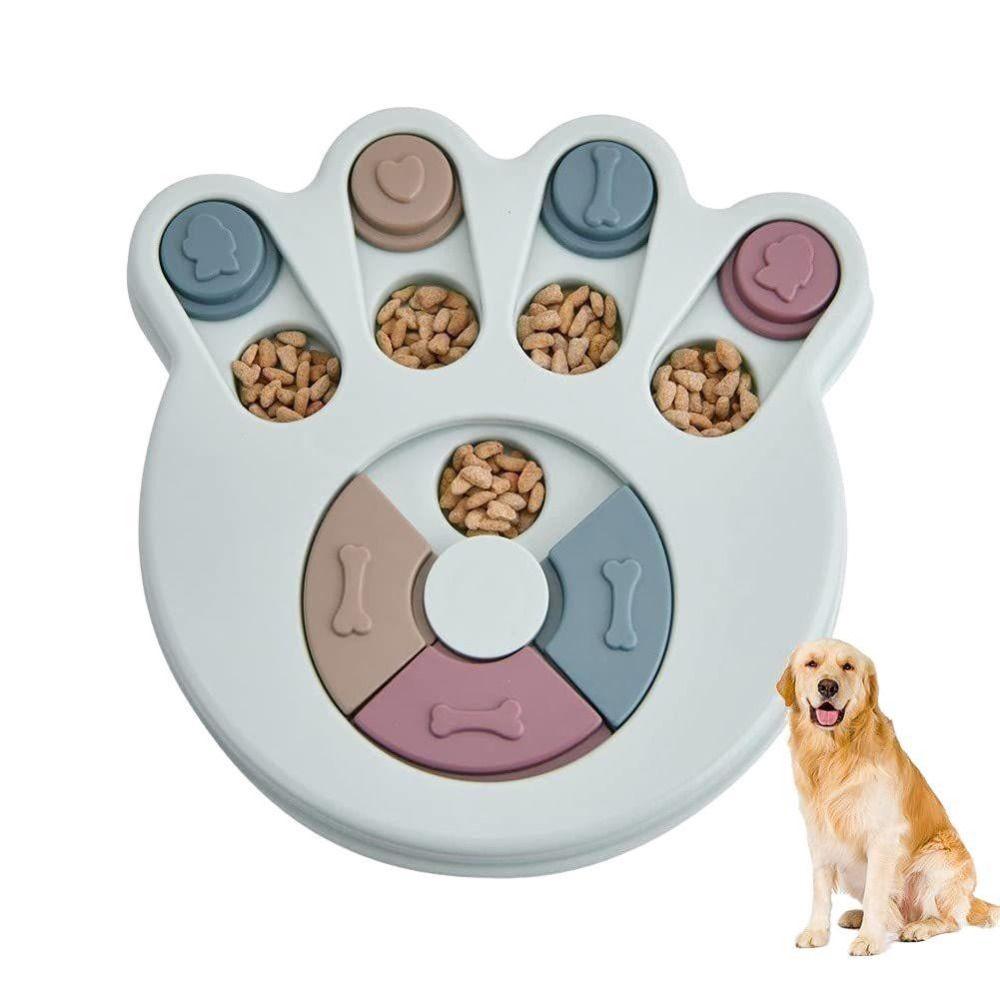 Anti-Choking Pet Slow Bowl Durable Pet Food Dispenser Dog Puzzle Toys  Puppy Training