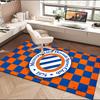 1PC rug Montpellier Sport Club Carpet, Chair Rug,Area Rug for Office Bedroom living rooms bedroom, Doormat decor Christmas fan gifts