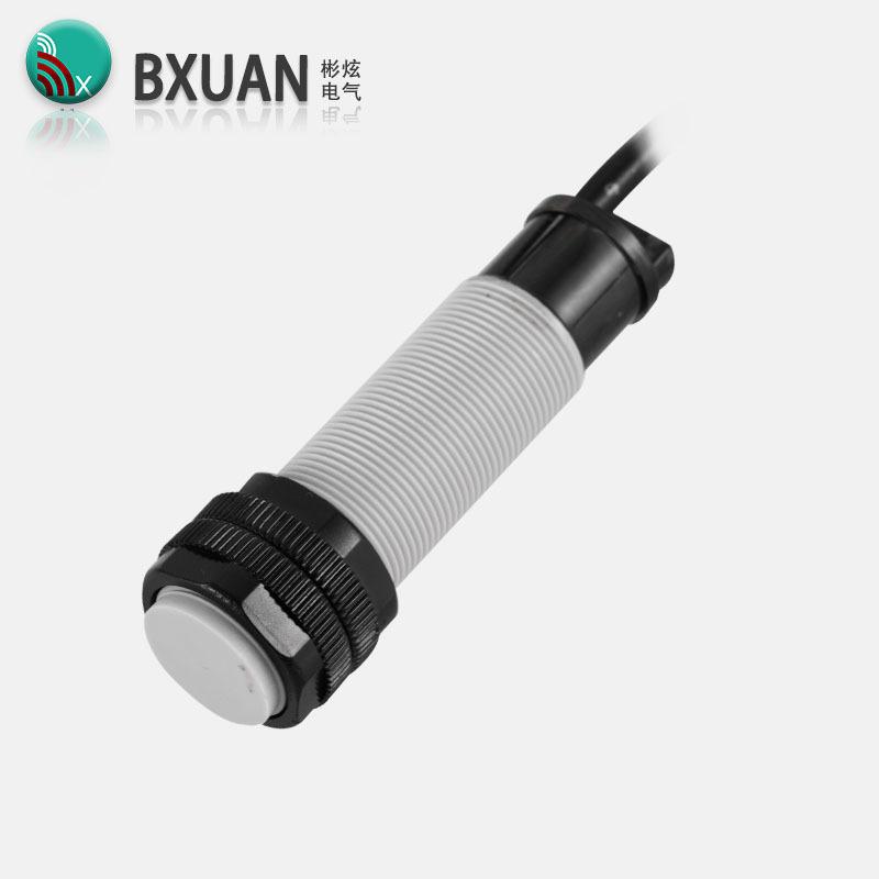 Fast delivery M18 proximity switch sensor Capacitive sensor DC 3-wire 12-24VDC/AC 100-240VAC Three wire output NPN PNP NO NC