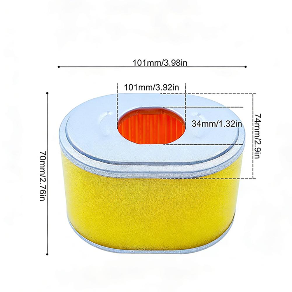 Air Filter Kit for Honda For GX160 GX140 GX100 GX110 Engines Featuring Foam Pre Filter and Paper Primary Filter