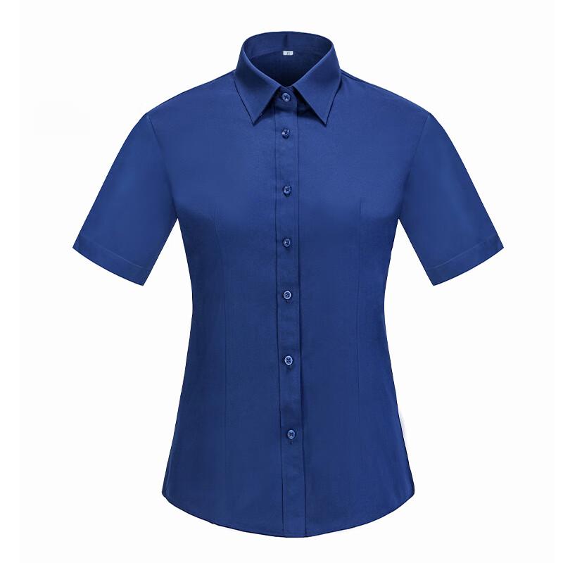 KASEYE Унисекс рубашка с коротким рукавом в стиле business casual 2XL