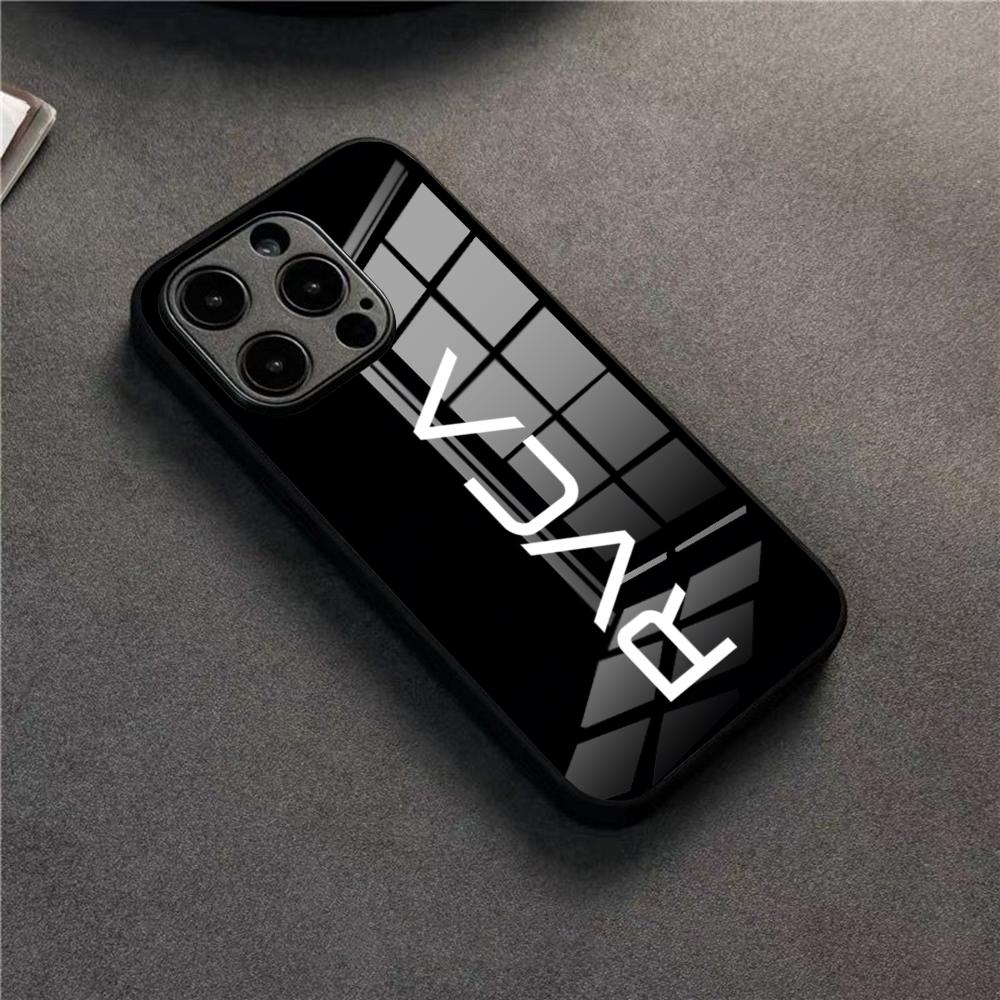 Cool R-RVCA Phone Case For 17 Pro Max IPhone 16 Pro 14 12 11 13 Mini X XR XS 15 Plus SE Glass Cover