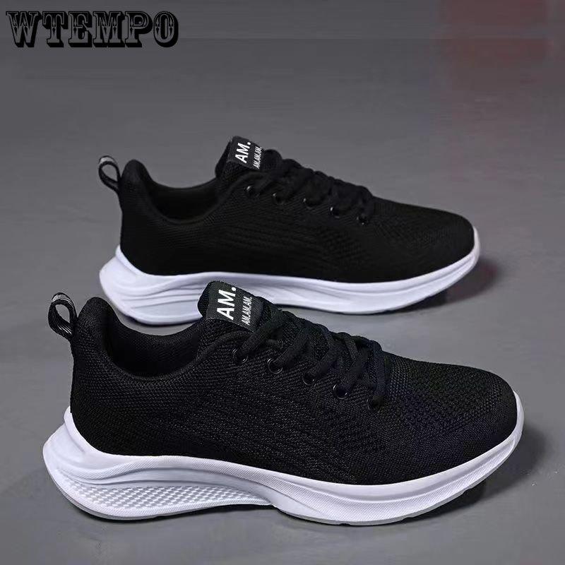WTEMPO Damen Sommer Sneaker Atmungsaktiv Dünn Leicht Mesh Sportschuhe Rutschfest Freizeit Schuhe Stoßdämpfende Laufschuhe