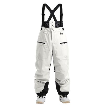Thick Padded Waterproof Ski Bibs - Men's & Women's Winter Windproof Pants