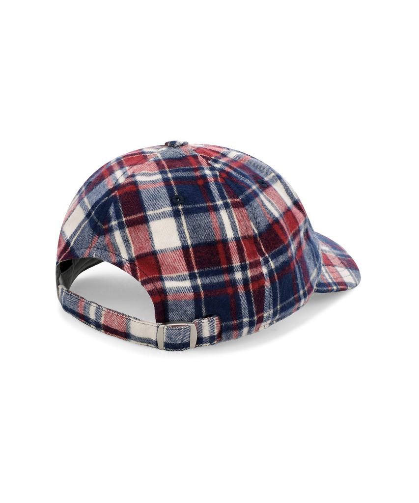 Sseonleobeutueo Flannel Club Cap Red