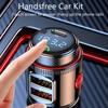 VR Robot PD30W+QC 3.0 Bluetooth 5.4 Araba MP3 Çalar FM Verici Kablosuz Eller Serbest U Disk Oynatıcı USB Araba Hızlı Şarj Adaptörü