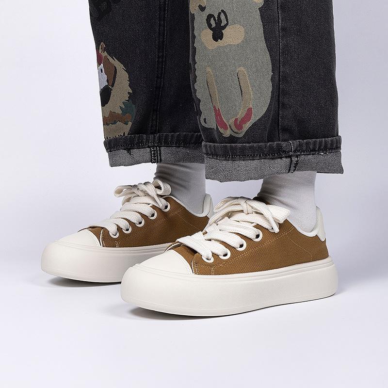 Global Casual Trendy Shoes Men's ZHQ68226N Autumn Men's Shoes Versatile Fashion Boys Heightening Thick Baseplate Shoes