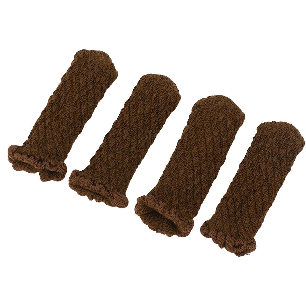 20Pcs Thickened Knitted Table Chair Leg Floor Protectors Covers Furniture Leg Socks for Hardwood Floors