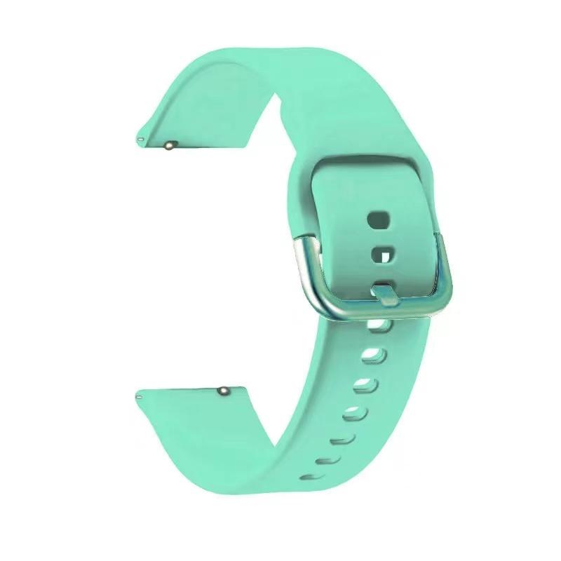For Samsung Galaxy Active 2 40mm 44mm Smartklokkereim Silikon 20mm Sportsarmbånd For Galaxy Watch 42mm/3 41mm/Gear S2 Reim