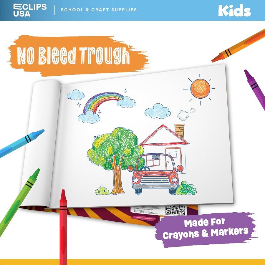 

Альбом для эскизов Блокнот для рисования Бумага для рисования Альбом для эскизов для детей Альбом для эскизов для детей 9 x 12 40 листов (4) United States