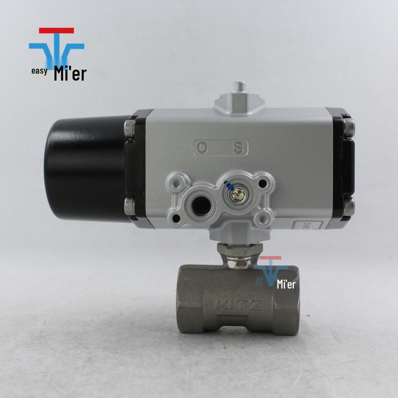 316 Stainless Steel Single Acting Pneumatic Ball Valve Kitazawa Kitz CS-TNE CS-UTNE