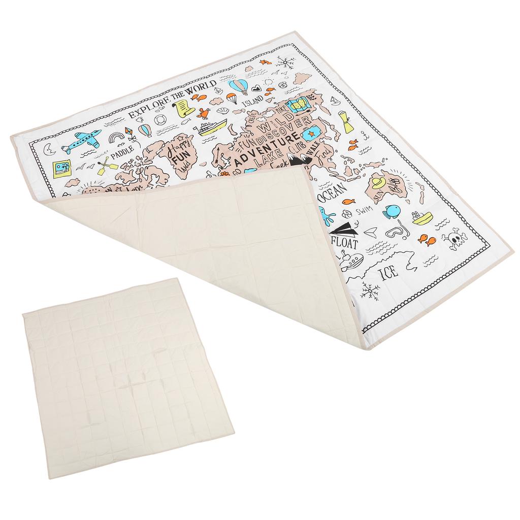 Baby Play Mat Soft Double Sides Baby Kid Crawling Game Adventure Mat for Toddler