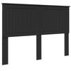 Headboard In Black Oak Look 140 Cm Particleboard
