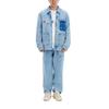 Li Ning Denim Jacket Unisex Blue AJDU109-1
