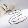 Bohemian Holiday Purple Coffee Shell Necklace Jewelry