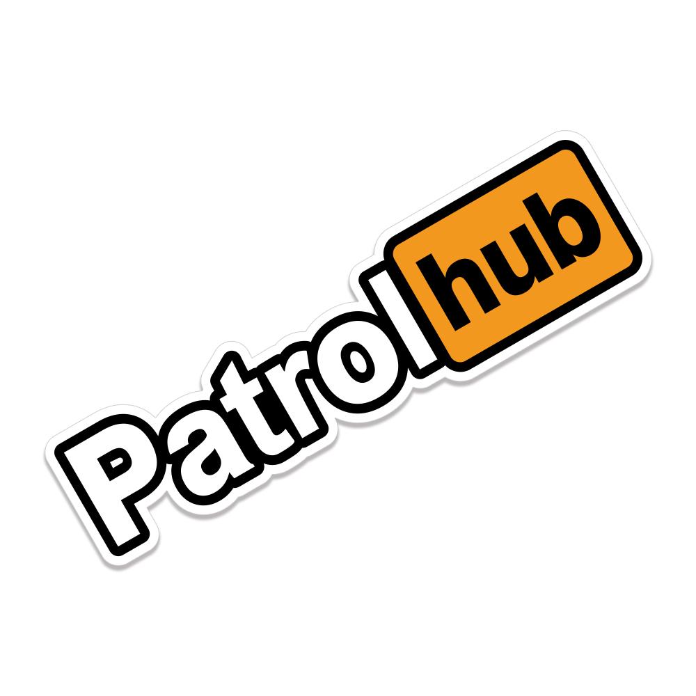 

20x5.5cm Patrol Hub Funny Car Stickers For Nissan Patrol Bumper Window Body DIY Creative Vinyl Decals Auto Tuning Accessories 1Pc&20x5.5cm