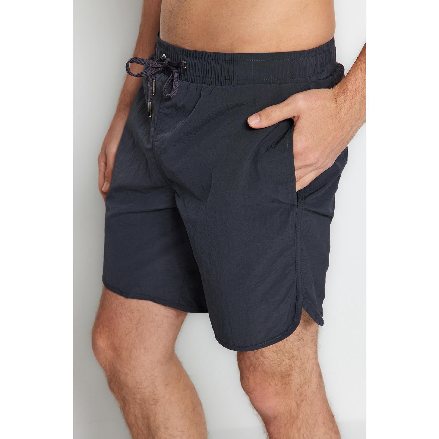 

Мужские купальные костюмы стандартного размера антрацитового цвета с морскими шортами Tmnss23ds00028 S бежевый