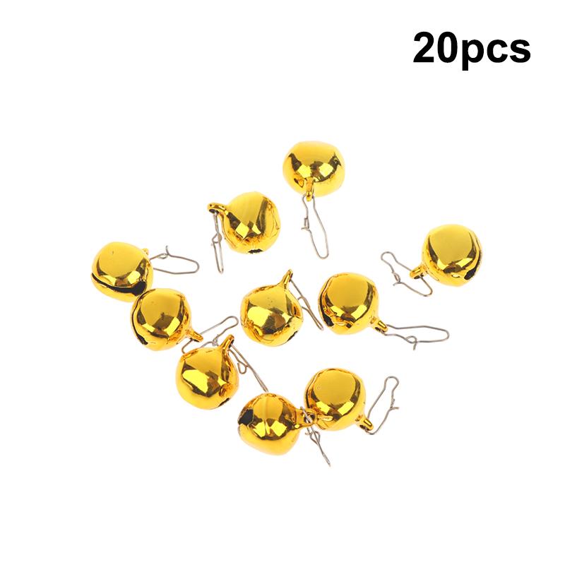 10/20Pcs New Quick-Clip Fishing Bell Alarm Auto-Alarm For Rig/Boat Fishing Rods Used For Night Fishing/Ice Fishing