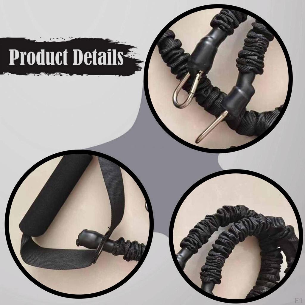 2x Pilates Reformer Pull Ropes,Pilates Handles Workout Equipment Resistance Bands,Exercise Straps