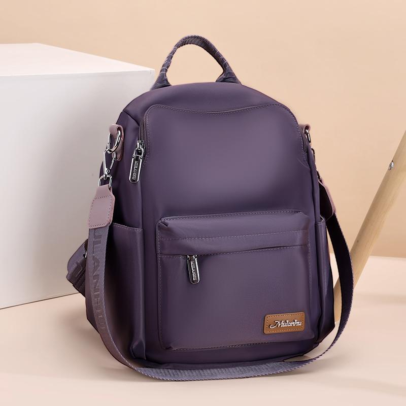 Women's Large Capacity Travel Backpack Student Schoolbag Lightweight Commuter Backpack Multifunctional Shoulder Bag