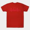 For Women Heartbeat Doctor Nurse Medical Tshirt T Shirt  90S Korean Style Tee 100% Cotton Picture Custom Round Collar
