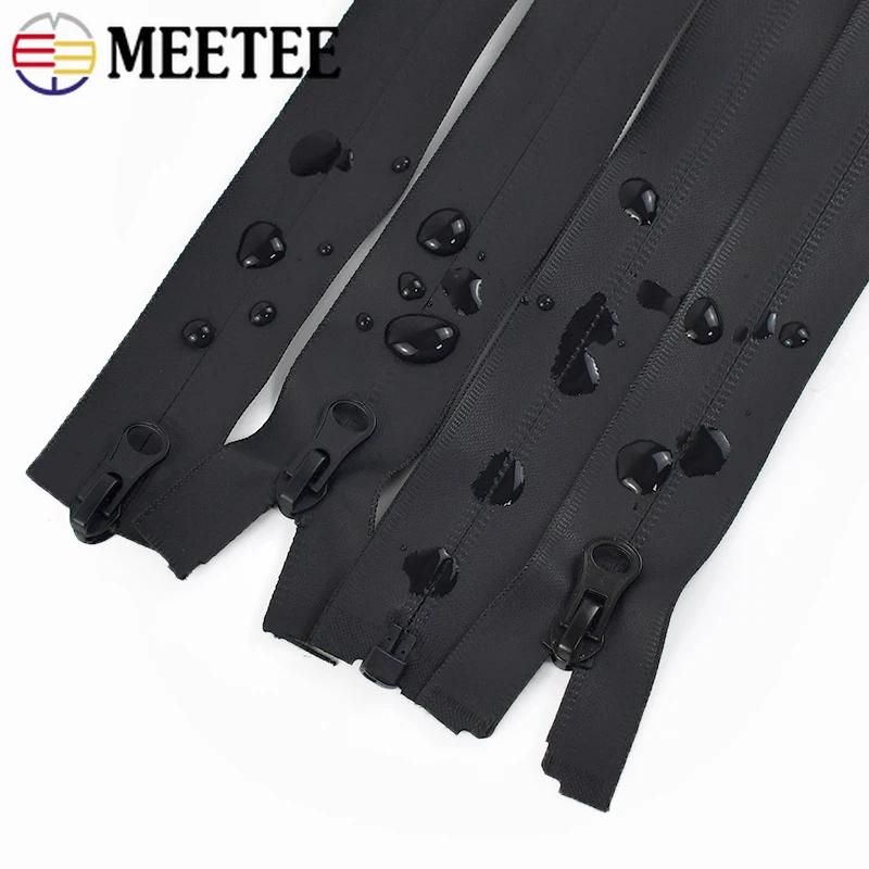 1/2/3/5 ks 15-100 cm Nylonový vodotěsný zip Otevřený konec Neviditelný ozdobný zip Bunda Taška Oblečení Reverzní zipy DIY šicí příslušenství