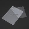 Toy God Top Loader Hard Type with Protective Film Card Loader Clear White Transparent Trading Card PVC Material and Scratch Prevention Storage of