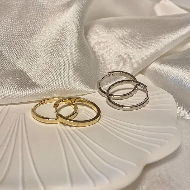 2023 Trendy French-Style Simple Hoop Earrings for Women – Minimalist Design