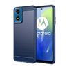 Shockproof Soft Carbon Fiber Shell For Motorola Moto G84 G64 G54 G34 G24 G04 G04s Case Rubber Silicone Bumper Protect Back Cover