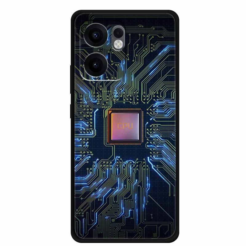 For OPPO Reno 14F 5G Phone Case Shockproof Black Silicone TPU Soft Back Cover Case For OPPO Reno 13F 4G 5G Case 13 F 14 F Coque
