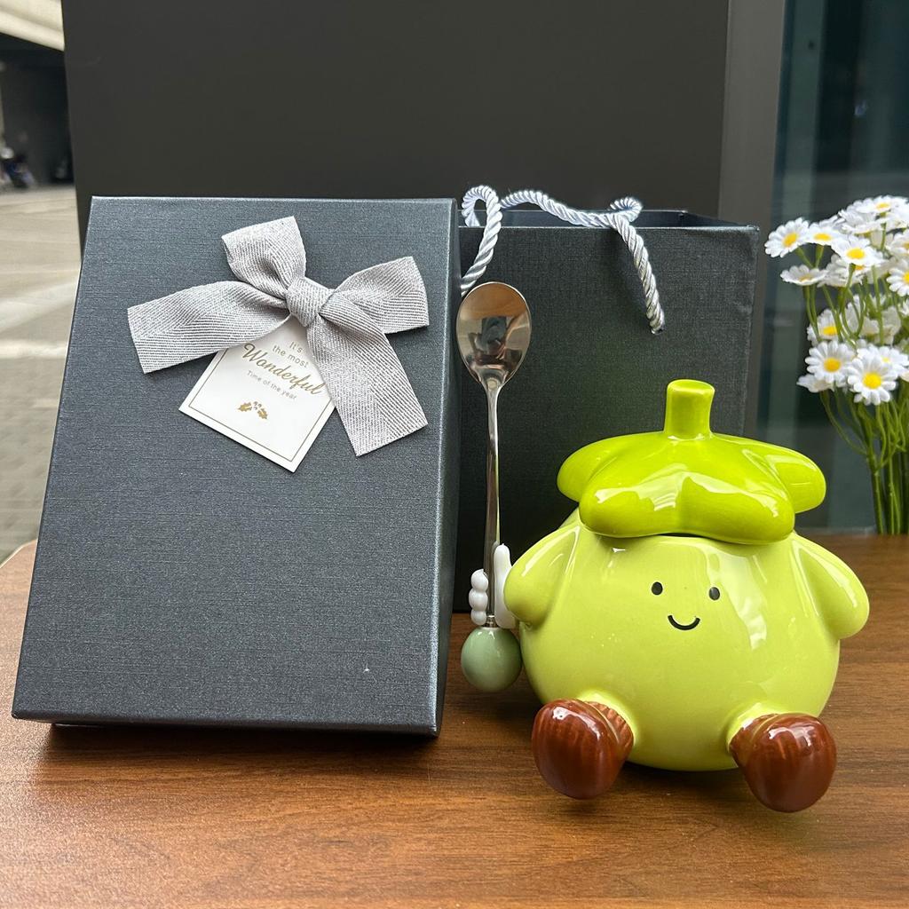 Cute Funny Eggplant Mug Ceramic Cup Boy Cup Birthday Gift Girl Practical Graduation Season Teacher's Day