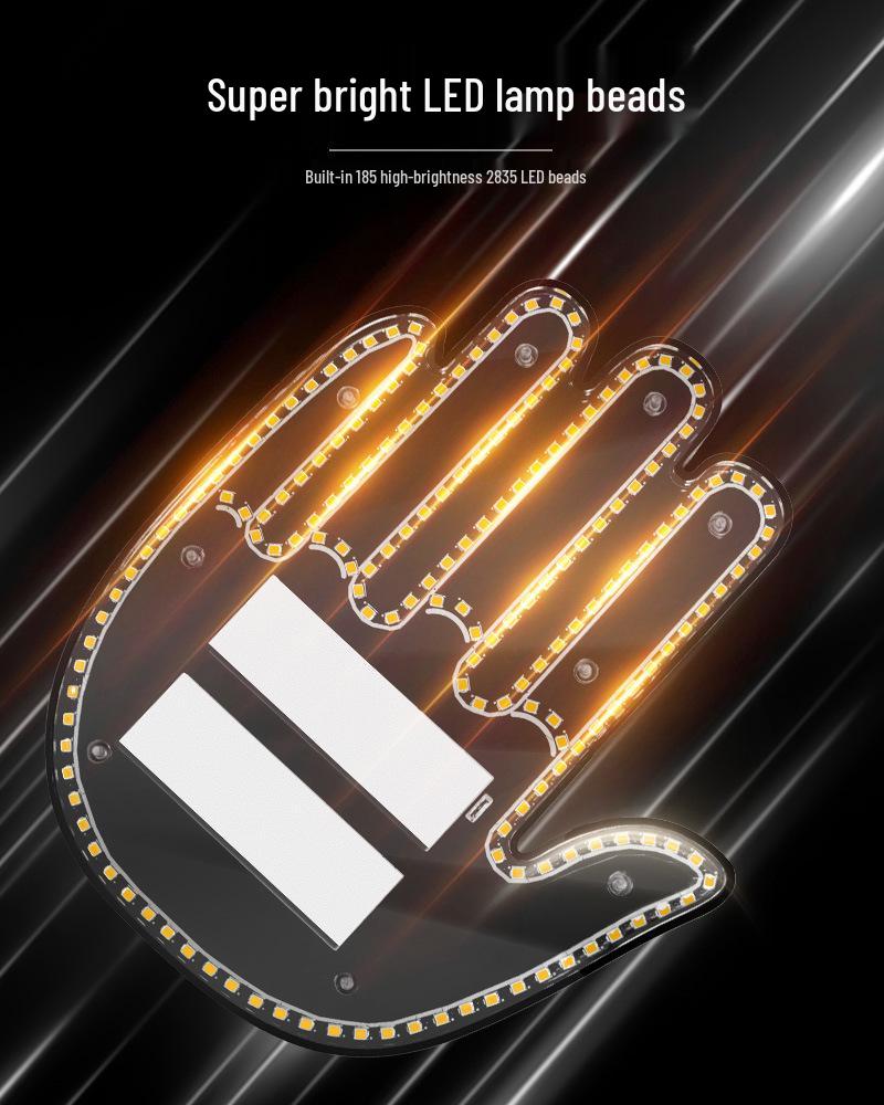 Multi-Functional Car Gesture Warning Light