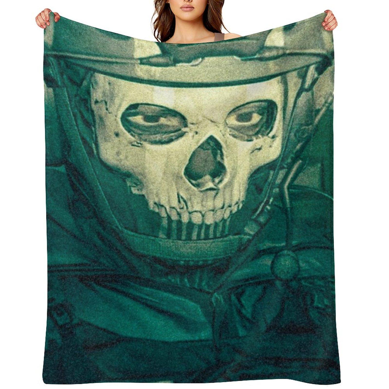 ghost Throw Blanket Luxury Designer Sofa Throw Custom Stuffeds Blankets 30x40in