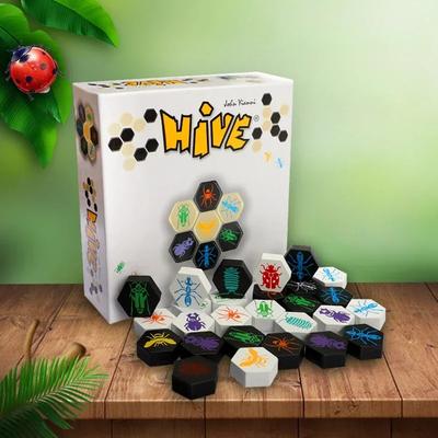 Hive Board Game 2 Players Family Party Parents with Children Funny Games Entertainment Wooden Gift