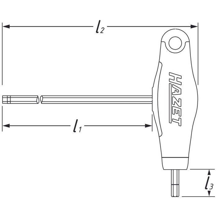Hazet 829KKT-T40 Tournevis Torx Taille (tournevis) T 40 Longueur De La Lame: 130 Mm 1 Pc(s)