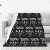 My Chemical Romance Rockband Decke Weiche Warme Flanell Überwurfdecke Tagesdecke für Bett Wohnzimmer Picknick Reise Zuhause Sofa