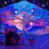 Tree Of Life Wall Tapestry Cosmic Art Print Boho Decor For Bedroom Living Room Spiritual Theme Home Interior Hanging Poster