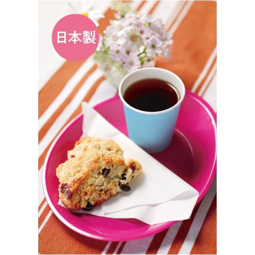 Nippon Dixie Paper Cups, 205ml, 7 Assorted Colors, 20-Pack x 5, Hot/Cold Use, Disposable, Made in Japan, KHN207AC