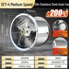304 Stainless Steel High-Temp Resistant 220V/380V Waterproof Anti-Corrosion Industrial Axial Ventilation Fan